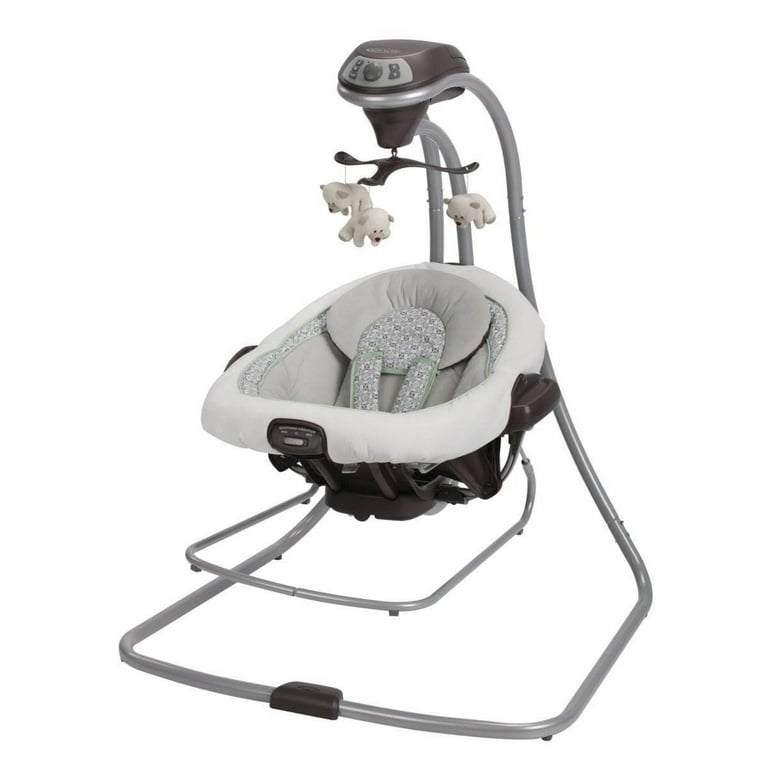 Graco duetconnect lx swing and bouncer asher cheap