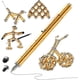 thumbnail image 1 of Bolígrafo magnético Fidget Pen - Juguete antiestrés con bolas magnéticas, bolígrafo magnético de metal para escribir y aliviar la ansiedad, bloques de construcción magnéticos - Regalo para un amigo, 1 of 5
