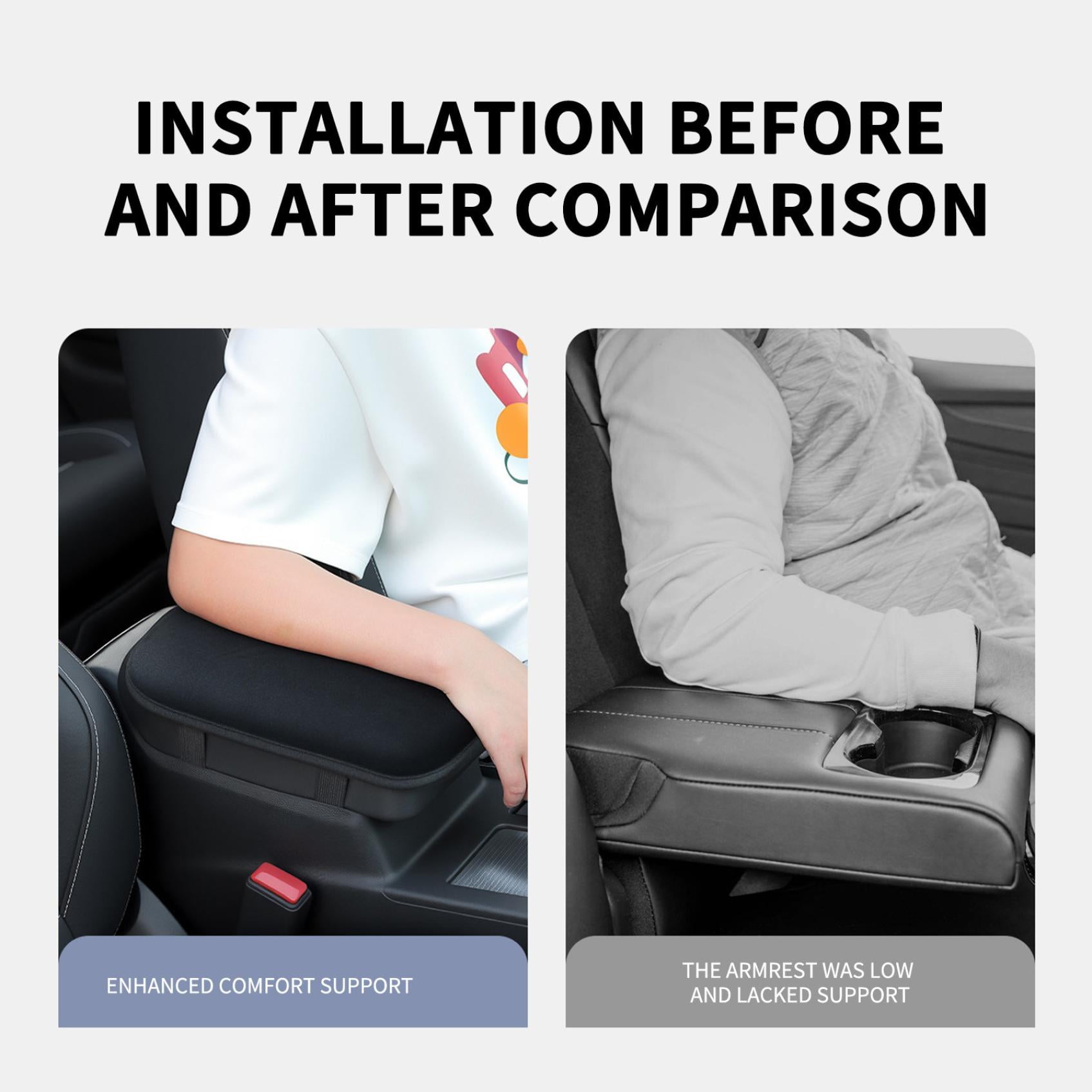 Center Console Cover,Car Console Covers,Car Center Console Cover Armrest Cover Cushion,Universal Car Armrest Seat Box Pad Car Interior Accessories Protector for Most Vehicle(Blue)