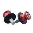 thumbnail image 3 of koolsoo M10 10mm Motorcycle CNC Swing Arm Spool Sliders Stand Bobbins Red, 3 of 7