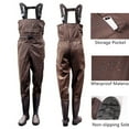 thumbnail image 2 of Fishing Chest Waders Fishing Shoes Boot Foot for Men Women Hunting Bootfoot Waterproof Nylon PVC w/ Belt, 2 of 7