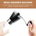 YIHONGMU Portable Hand Coffee Grinder Stainless Steel Manual Espresso