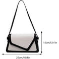 thumbnail image 6 of HMSHA Small Shoulder Bag Crossbody Purse for Women Crocodile Handbag Trendy Satchel Bag with 2 Removable Straps, 6 of 6
