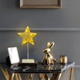 thumbnail image 3 of Lámpara de mesa con estrella de cinco puntas, miniárbol de Navidad, regalo de cobre, luces LED de ratán, excelente diseño, decoración de dormitorio, 3 of 5