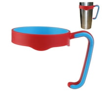 KONTONTY Solid Grip Red Handle for 20 Oz Tumblers and Car Cup Holders