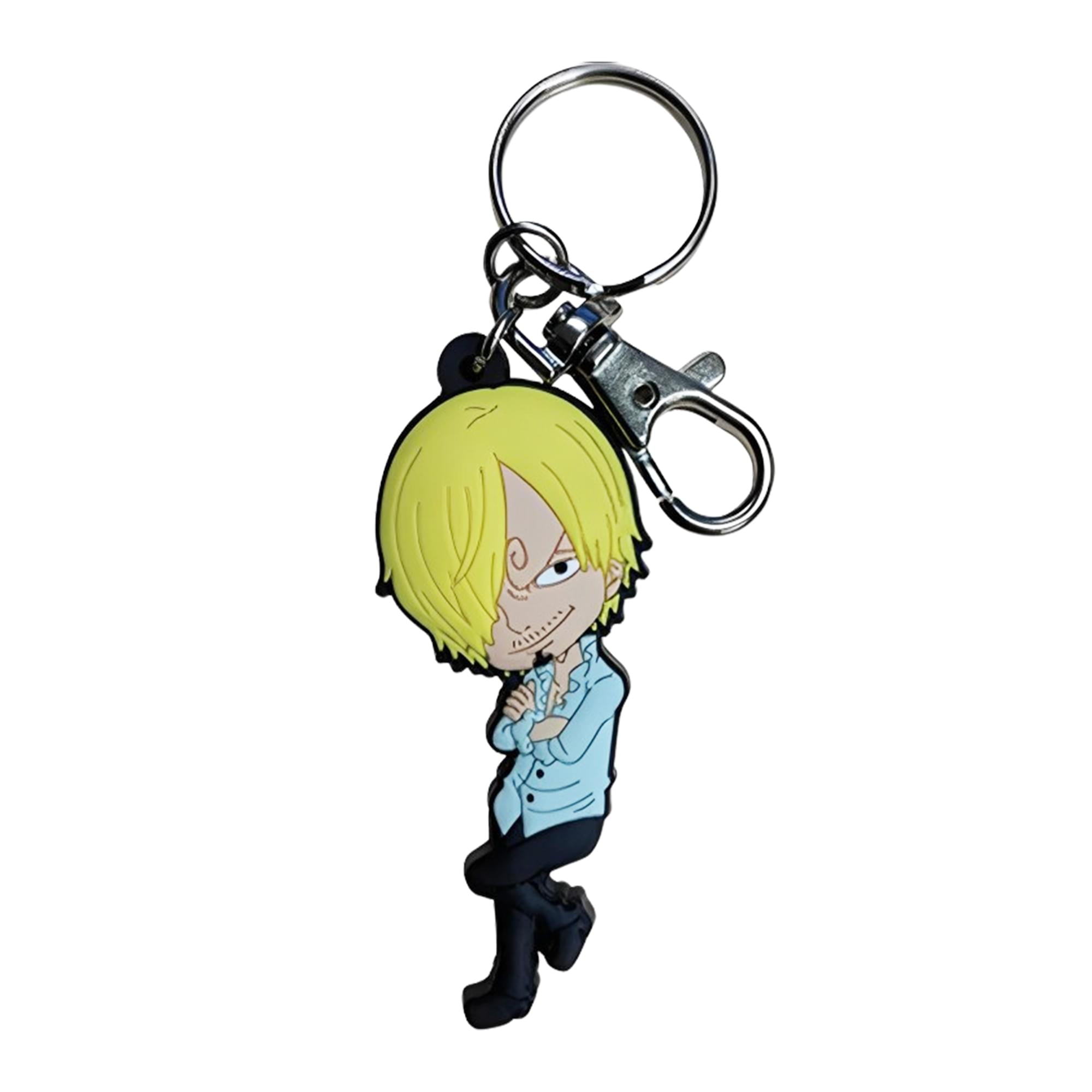 ONE PIECE, Keychain, Luffy Zoro Sanji Metal Collectible - Walmart.com