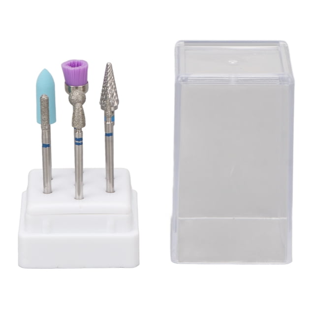 Juego de brocas para pulir uñas, 7 piezas Brocas para pulir uñas Juego de cabezales para pulir uñas Probado profesionalmente