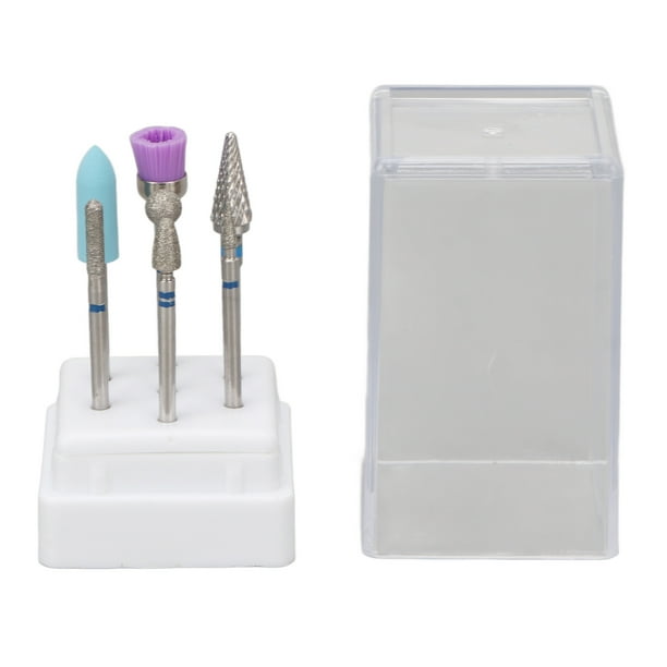 Juego de brocas para pulir uñas, 7 piezas Brocas para pulir uñas Juego de cabezales para pulir uñas Probado profesionalmente