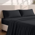thumbnail image 3 of Bare Home Pillowcase Set - Premium 1800 Collection - Double Brushed - Ultra Soft - King Size, Black, 2 Count, 3 of 8