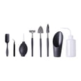 thumbnail image 1 of 8PCS Garden Planting Tool Set Include Mini Rake Shovels Tweezer Bonsai Succulent Transplanting Miniature Fairy Mini Planting Hand Tools for Home Office, 1 of 8