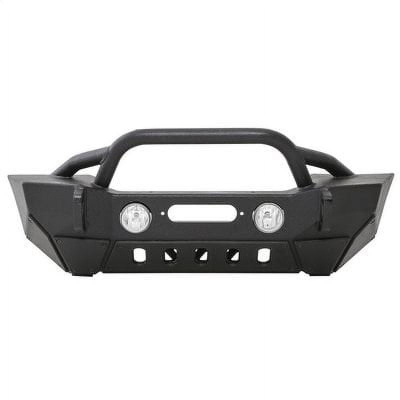 Smittybilt XRC Gen2 Front Bumper with Winch Plate (Black) - 76807