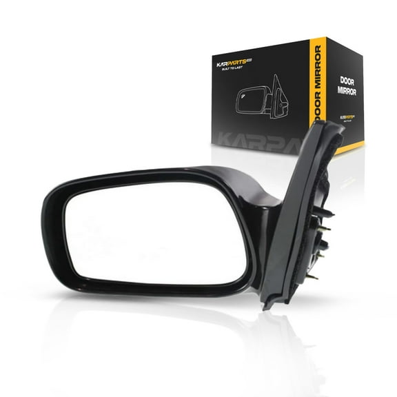 For Pontiac Vibe 2003 04 05 06 07 2008 Door Mirror Driver Side | Power | Non-Heated | Gloss | Replacement For 88969941 | TO1320207, GM1320308