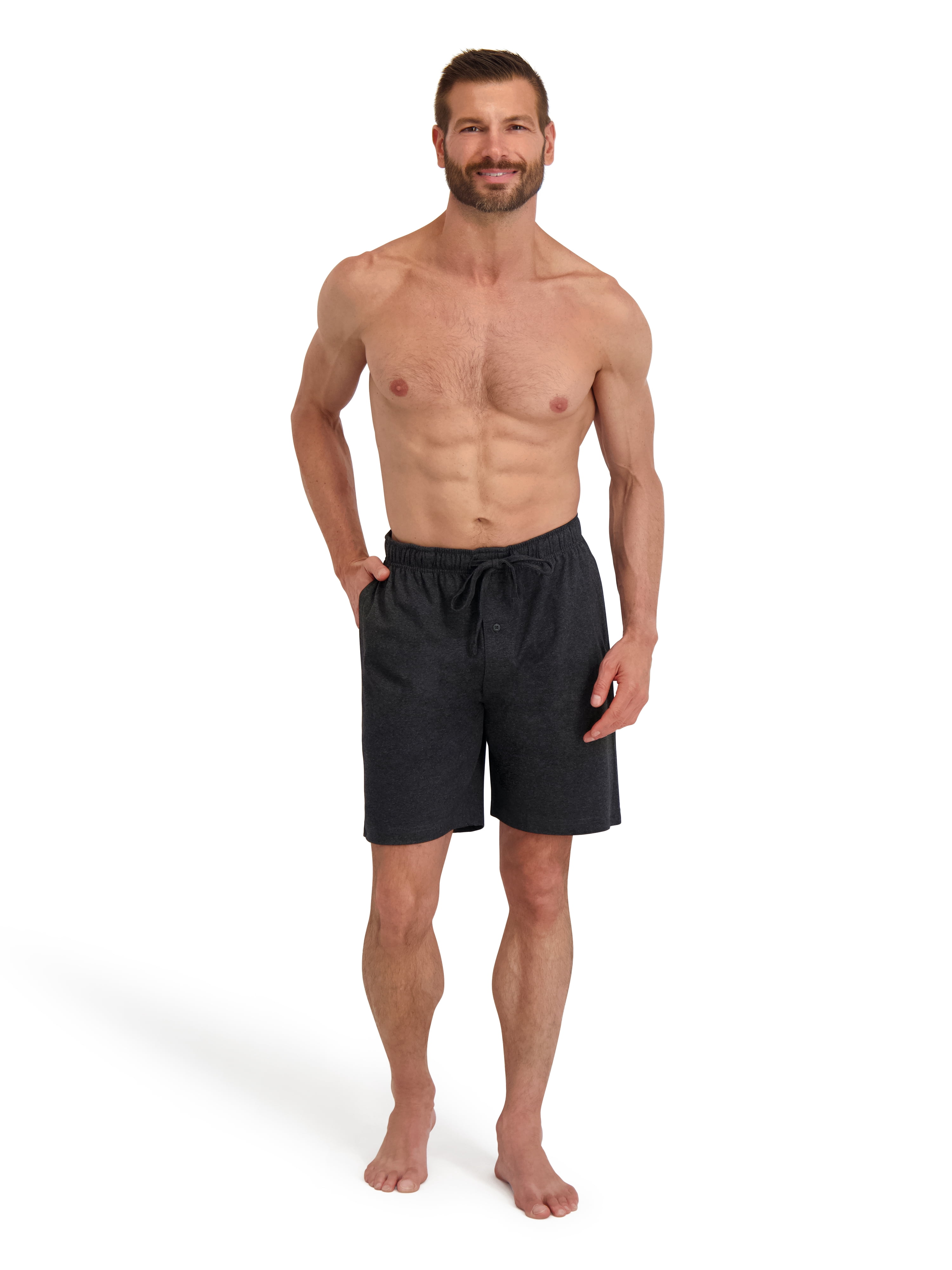 Hanes 4pk Knit Sleep Short Bonus Pack, Sizes S-XL