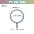 thumbnail image 2 of 3Pcs Magnetic Adapter Ring, Wireless Charger Conversion Kit, Flash Blue, 2 of 7