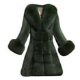 thumbnail image 2 of Manteau d'Hiver Chaud pour Femme en Peluche, 2 of 3