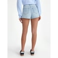 thumbnail image 3 of No Boundaries Denim Mom Shorts, 2.25'' Inseam, Women's, 3 of 5