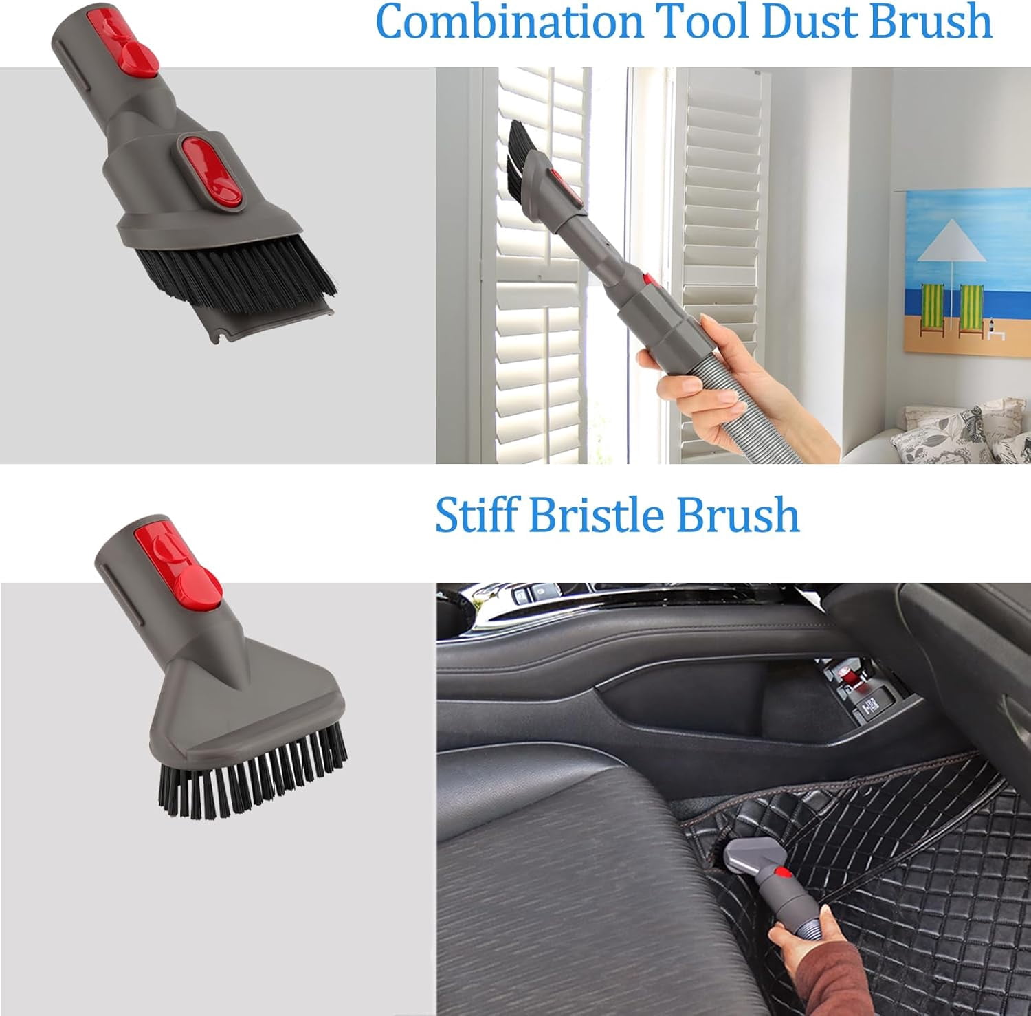 Dryer Vent Cleaner Kit and Attachment Brush Bundle for Dy*son Gen 5 V15 V12 V11 V10 V7 V8 Absolute Detect Cyclone Fluffy Mattress Outsize Vacuum Cleaner Accessories Kit Replacement Tools