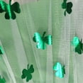 thumbnail image 4 of Bibifish Womens Tutu Skirts St Patricks Day Green Printed Mesh Tulle Skirt Elastic Waist Flowy Puffy Party Performance Mini Skirts, 4 of 5