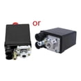 thumbnail image 2 of Heavy Duty Air Compressor Pressure Switch Control Valve, Automatic Trip 90-120PSI 1/4 Port For Small Compressing Machine ,Digitally Adjustable, 2 of 7