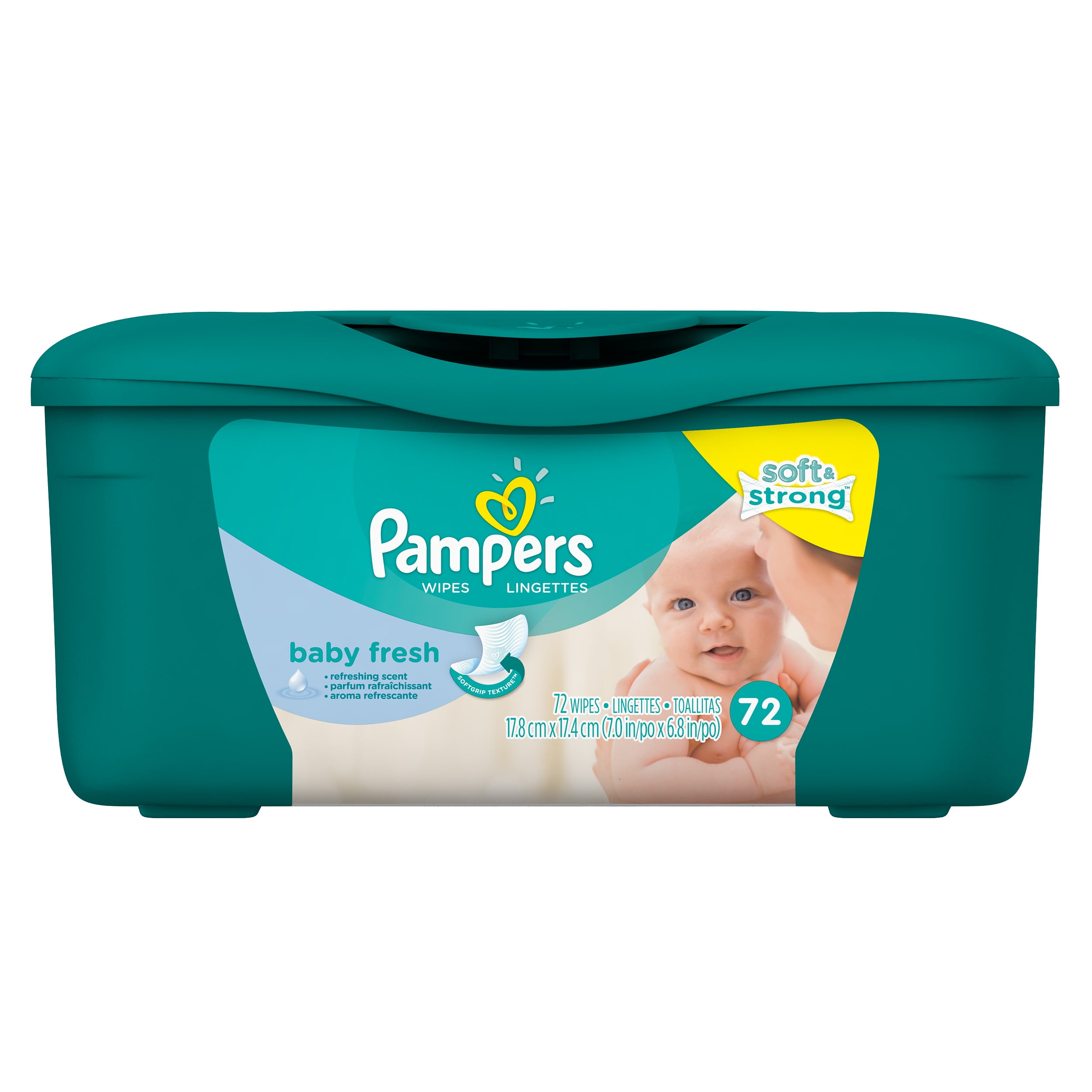 pampers wipe tub