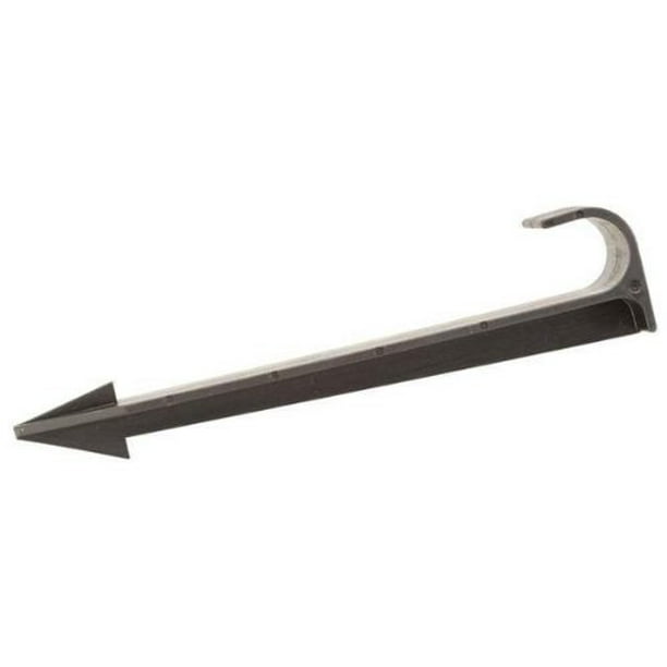 Drip Irrigation Tubing Hold Down 6" Plastic Stake for 1/2" & 3/4