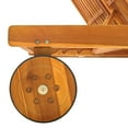 thumbnail image 4 of vidaXL Patio Lounge Chair Sunbed Sunlounger with Cushion Solid Acacia Wood, 4 of 6