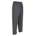 thumbnail image 6 of Yuanlong Men Pants Stripe Print Elastic Waist Straight Wide Leg Trousers Loose Fit Work Attire Men'S Pants With Pockets, 6 of 8
