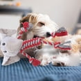 thumbnail image 1 of Soft But Tough Dog Toys Designed For Maximum Durability And Play For Puppy Training And ! Chew Bones for Large Dogs Dog Animals Puppy Teething Ring Better Bones Mini Dog Pacifier Large Breed Dog, 1 of 3