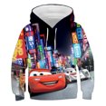 thumbnail image 3 of Sudadera con capucha para hombre con estampado 3D de Disney Cars, informal, para deportes al aire libre, para correr, con cordón y a la moda, 3 of 5