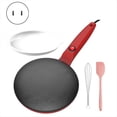 thumbnail image 2 of Household Non-Stick Pancake Machine Breakfast Pizza Bread Machine Pancake Baking Pan Chinese Spring Rolls Frying Pan US,1 * pancake 1 * machine 1 * basin 1 * egg beater 1 * small shovel, 2 of 7