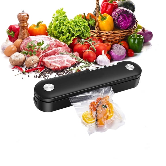 Compact Food Sealer Machine for Food Preservation, Air Sealer Machine with 20 Vacuum Seal Bags