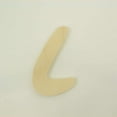 thumbnail image 3 of Package of 1, 8 Inch X 3/4" Thickness Baltic Birch Wood Letter L in The Waltograph Font, Thick for Art & Children Craft Project, Made in USA, 3 of 4