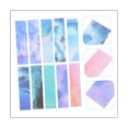 thumbnail image 4 of 50 Pcs Anxiety Sensory Stickers Kit - Fidget Textured Strips, Anti Stress Tactile Sensory Calm Textures Strips Stickers, 4 of 7