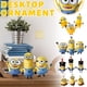 thumbnail image 2 of GIFTFUOND 3pcs Minions Elf Anime Character Toy for Home Decor Desk Anime Design Mini Figures Collectible Toys for Birthday Holidays Ages 3 Up, 2 of 5