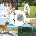 thumbnail image 2 of Estaca de amarre para perros SELEWARE, cadena de 9 m, hasta 45 kg, antióxido, 2 of 9