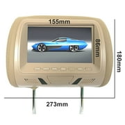 Deyuer Universal 7 Inch Car Headrest Monitor Rear Seat Entertainment Multi-media Player