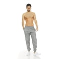 thumbnail image 6 of DARESAY [3-Pack] Men's Tech Fleece Joggers Dry Fit Performance Sweatpants (Up To Size 3XL), 6 of 8