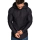 thumbnail image 1 of Sonducket Sudadera con capucha de algodón para hombre Sudadera con capucha absorbente de sudor Sudadera con capucha de algodón Sudadera con capucha de Sudaderas y sudaderas con capucha 3XL, Negro Sonducket AP000756-25, 1 of 1