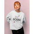 thumbnail image 2 of Normal People Scare Me! Sweatshirt Women -Image by Shutterstock, Female x-Large, 2 of 4