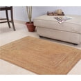 thumbnail image 1 of Area Rug KEMA, tejido a mano, yute trenzado, 90 x 150 cm, hilo natural, 1 of 4