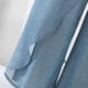 thumbnail image 5 of Mono liso con cuello en V para mujer: mono de manga larga y pierna ancha, elegante para bodas, corte recto, disponible en tallas grandes, 5 of 8