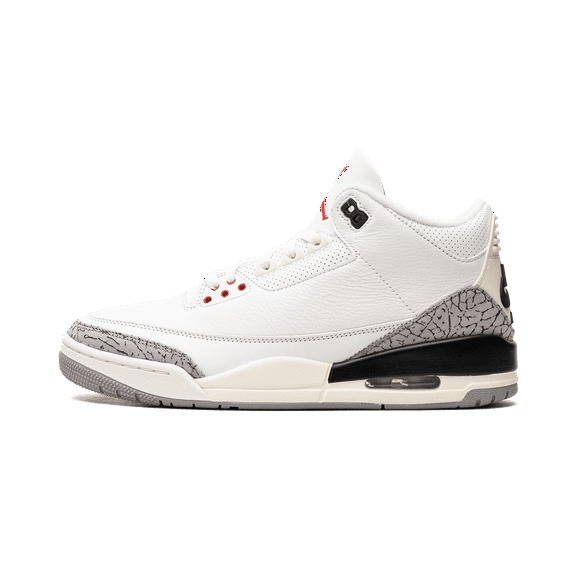 Jordan MENS Air Jordan 3 "White Cement Reimagined 2023" DN3707 100 from Stadium Goods
