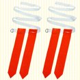 thumbnail image 1 of OULII 2Pack Nylon Football Waist Belts Red for Professional Training Equipment, 1 of 3