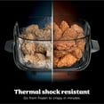 thumbnail image 3 of Ninja Crispi Pro 6-in-1 Glass Air Fryer, 6-Qt & 2.5-Qt Glass Containers with Lids, 6 Functions, Air Fry, Bake, Dishwasher Safe, AS101CY Cyberspace, 3 of 13