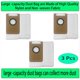 thumbnail image 4 of Repuesto para Accesorios Loorow AT800 Robot Aspirador 3 en 1 Cepillo Principal Cepillo Lateral Filtro Almohadilla de Fregona Bolsa para Polvo, 4 of 5