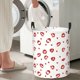 thumbnail image 5 of Fotbe Lips Kiss Cesto de Ropa con Asas, Cesto Impermeable de Gran Capacidad, Bolsa de Lavado para Dormitorio, Cesto de Ropa con Ruedas y Asas-Medium, 5 of 6