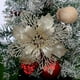 thumbnail image 2 of Farfi Glitter Navidad Hueco Flor Árbol Colgante Adorno Festival Navidad Decoración de Ventana, 2 of 5