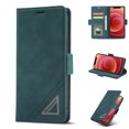 thumbnail image 1 of Allytech Fit for iPhone 12 Pro Max Wallet Case with ID Credit Card Slots & Cash Pocket,PU Leather Magnetic Clasp Closure Folio Flip Kickstand Purse Shockproof Phone Case,Green, 1 of 11