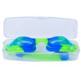 thumbnail image 2 of Fishy Fun Gafas de natación - Gafas de natación antivaho para niños (azul/verde), 2 of 10