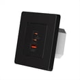 thumbnail image 1 of Cargador de Pared PD3.0 de Carga Rápida de 65 W con de Corriente GaN, 3 Puertos USB Tipo C, Protección Sobrecalentamiento B, 1 of 5